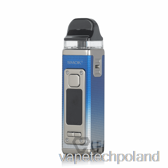 Vape Pod Smok Obr/min 4 60w System Kapsułek Srebrny Niebieski